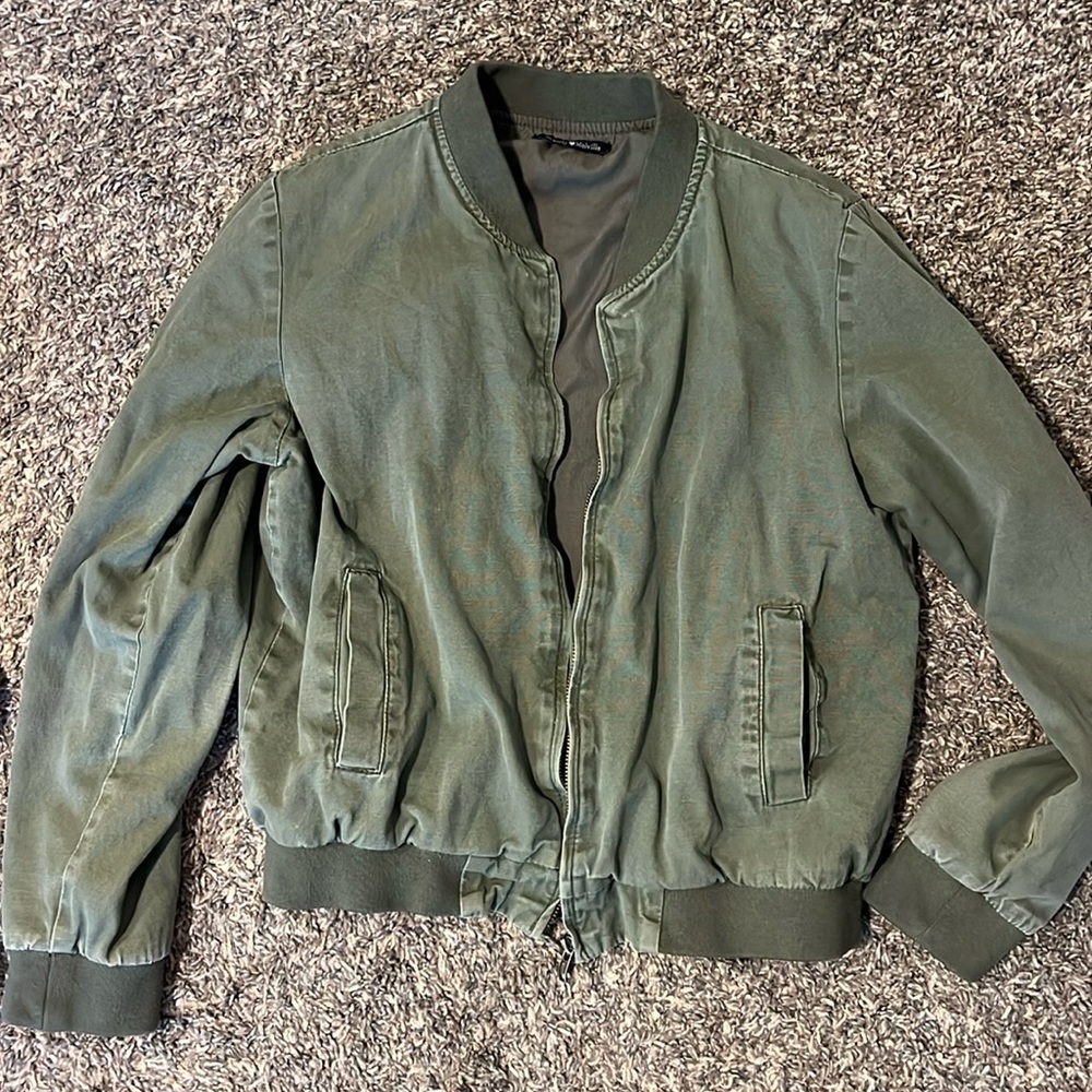 Brandi Melville, slightly worn, washed look bomber